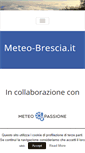 Mobile Screenshot of meteo-brescia.it